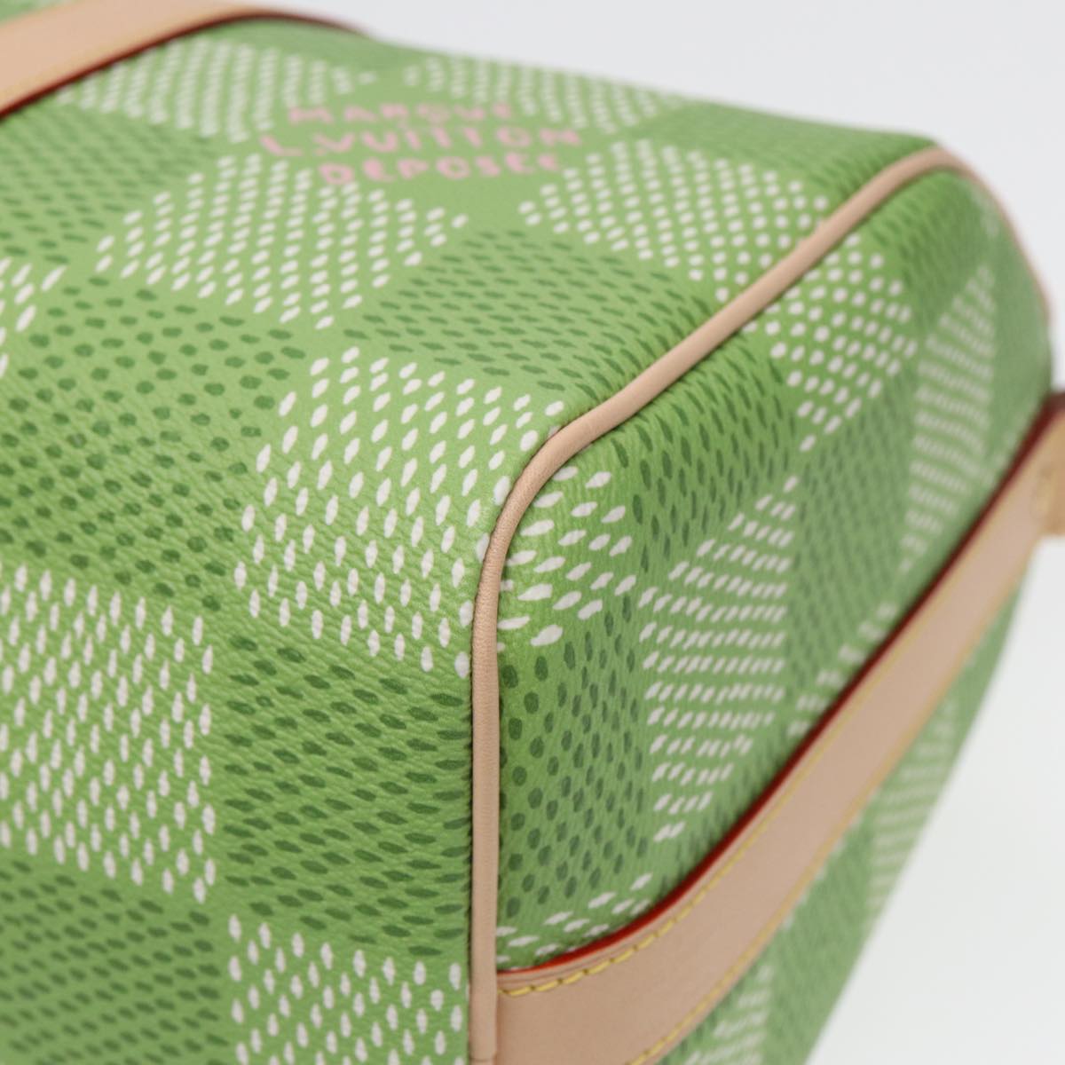 Speedy 25 Lime Green Damier Azur