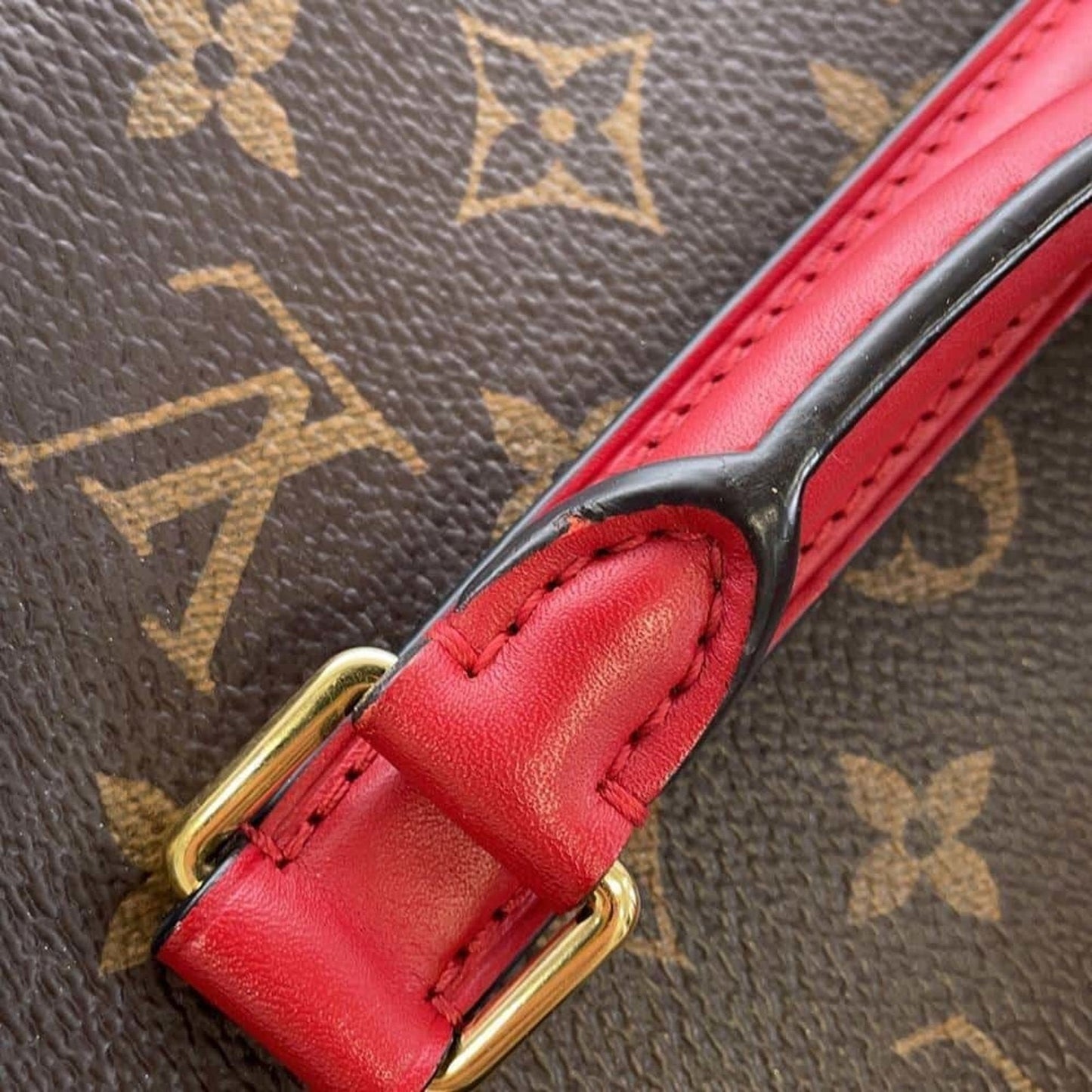 Speedy 25 Monogram Red
