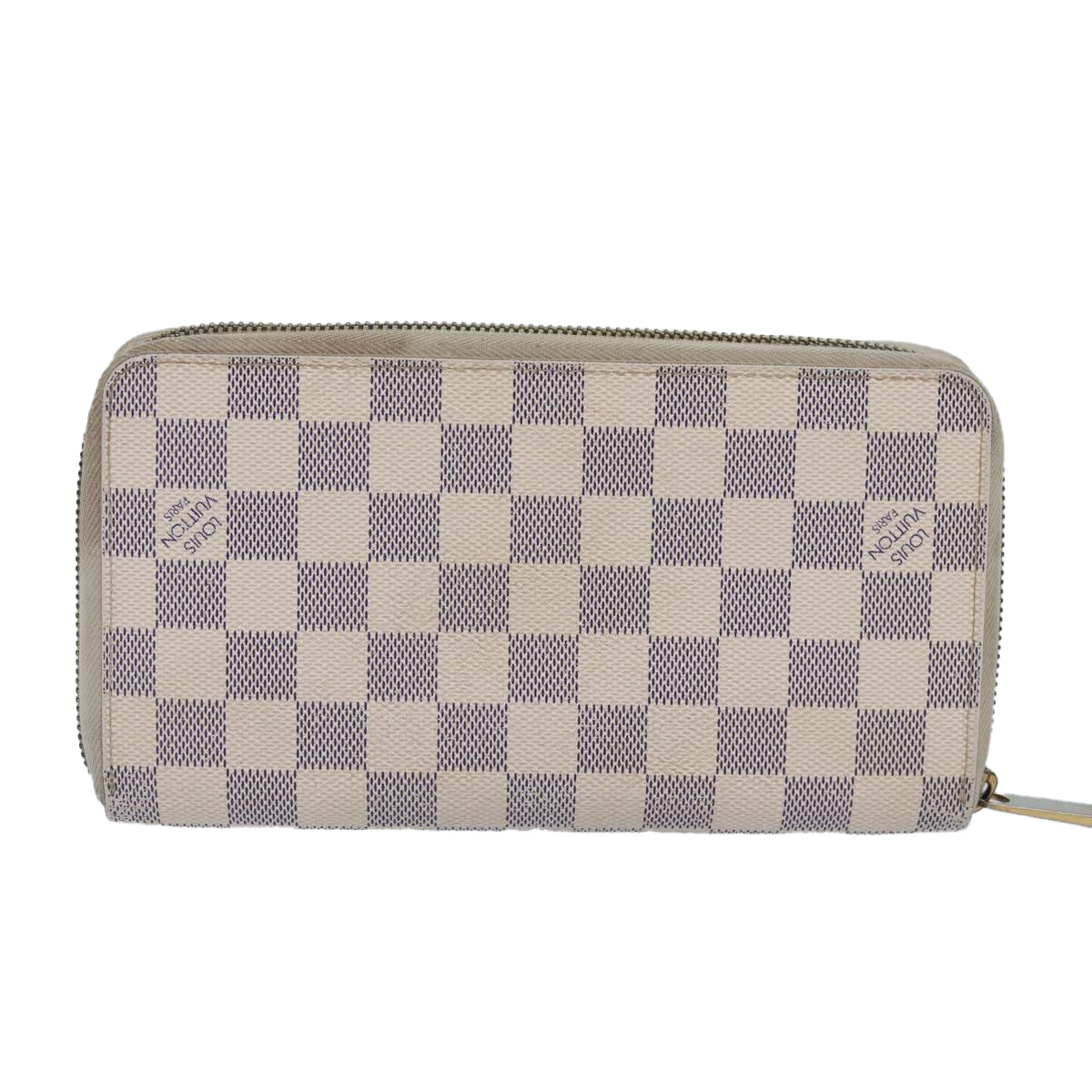 Damier Azur Canvas Zip Wallet N60019