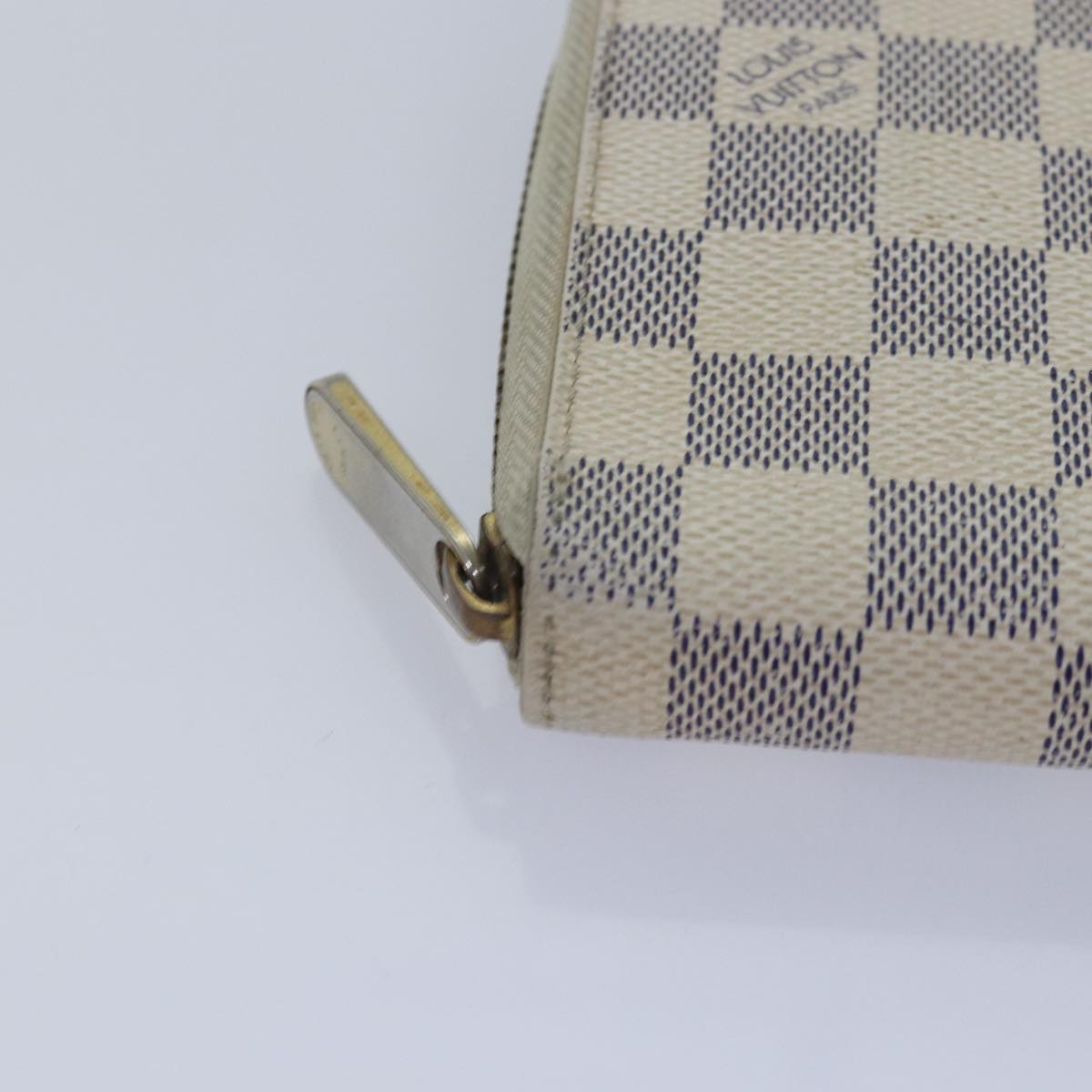 Damier Azur Canvas Zip Wallet N60019