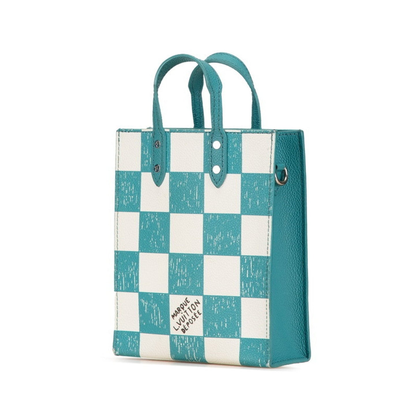 Mini Checkerboard Tote Bag LVSE Style