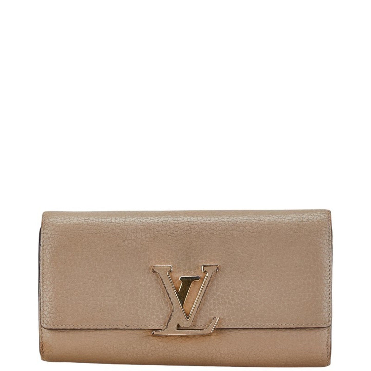 Zippy Wallet Empreinte Leather Beige