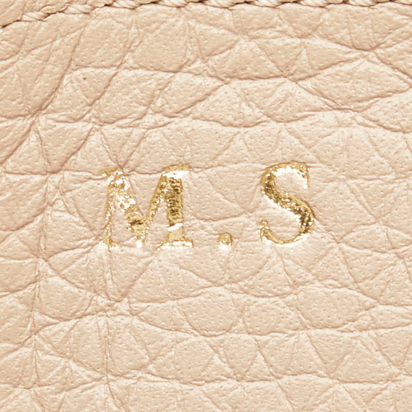 Zippy Wallet Empreinte Leather Beige