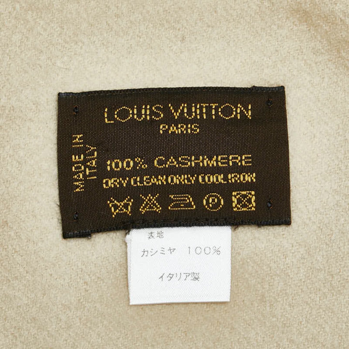 LV Monogram Scarf  Beige