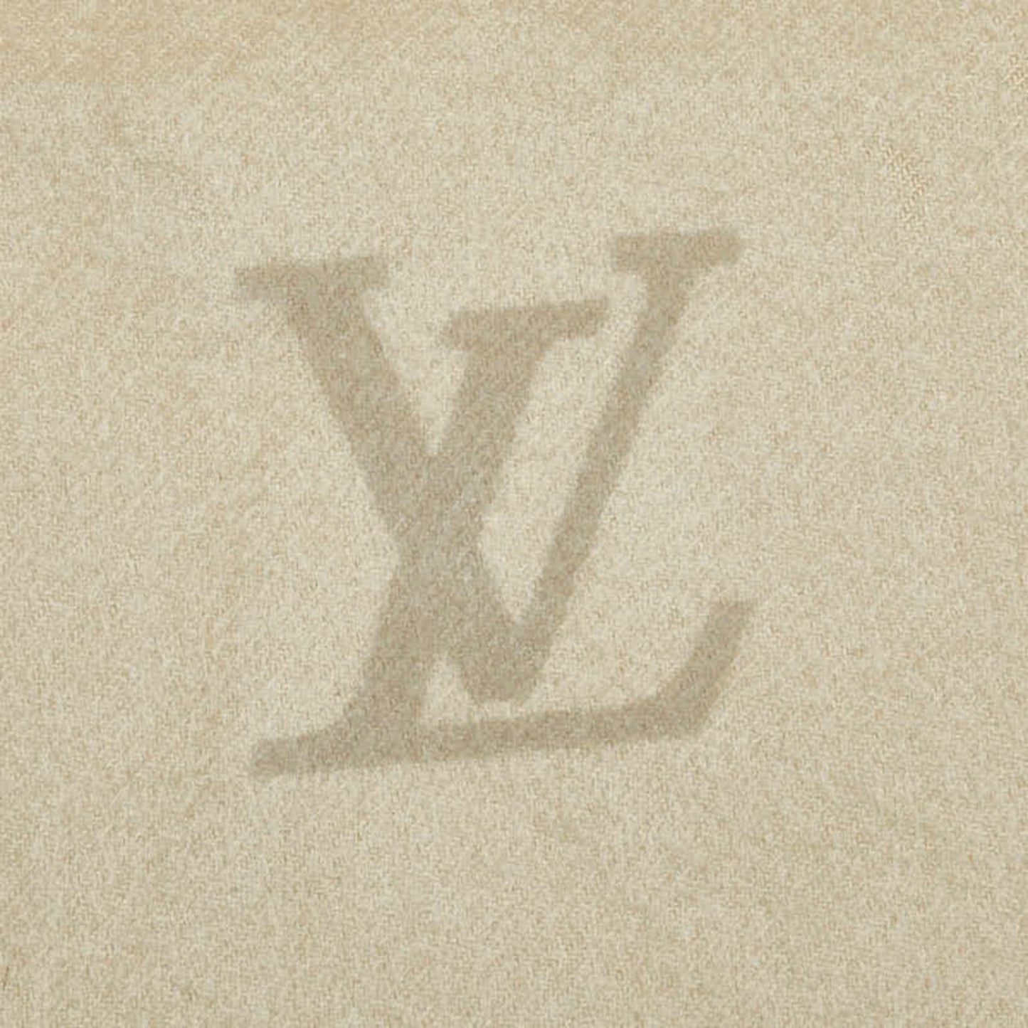LV Monogram Scarf  Beige