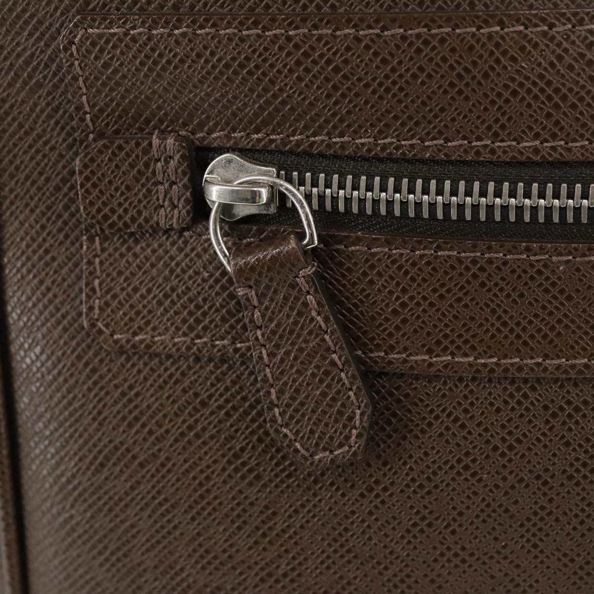 Taiga Leather Briefcase Business Style
