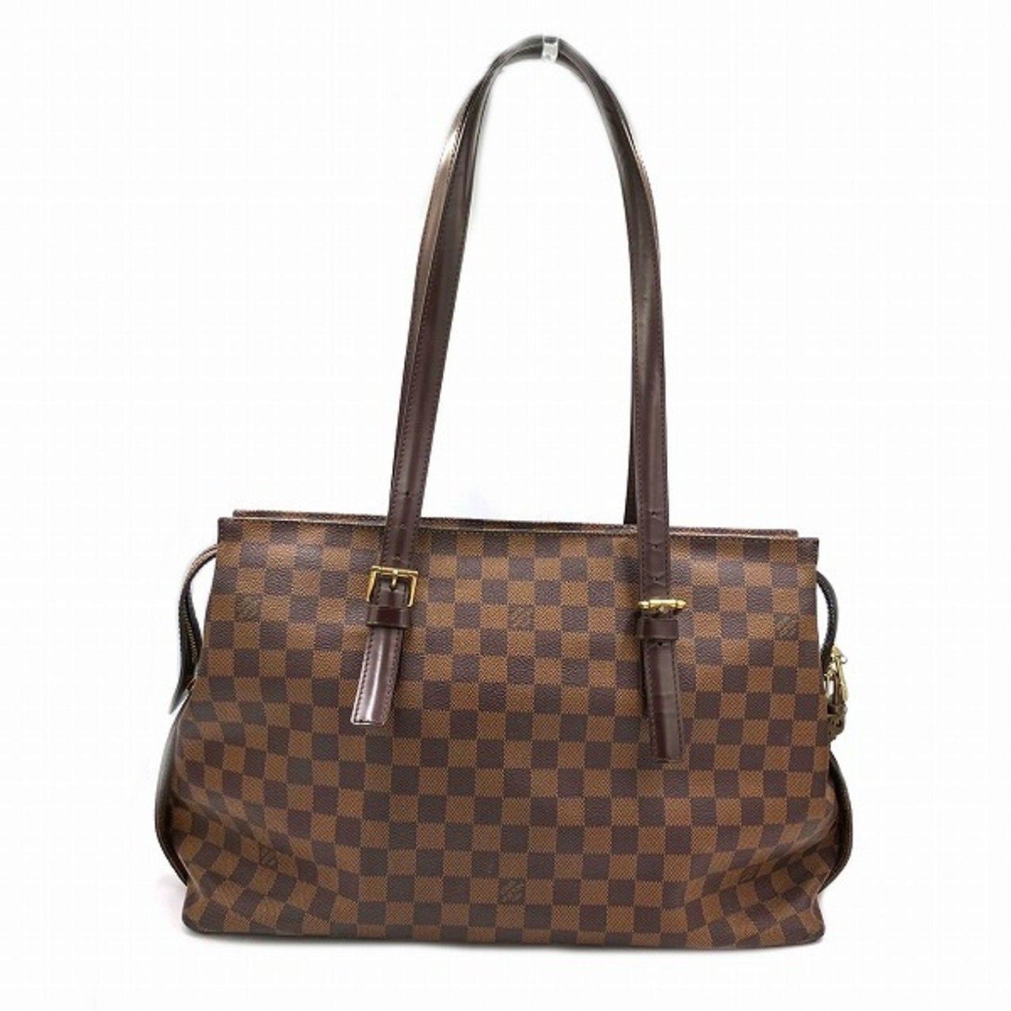 Monogram Damier Azur Canvas Tote