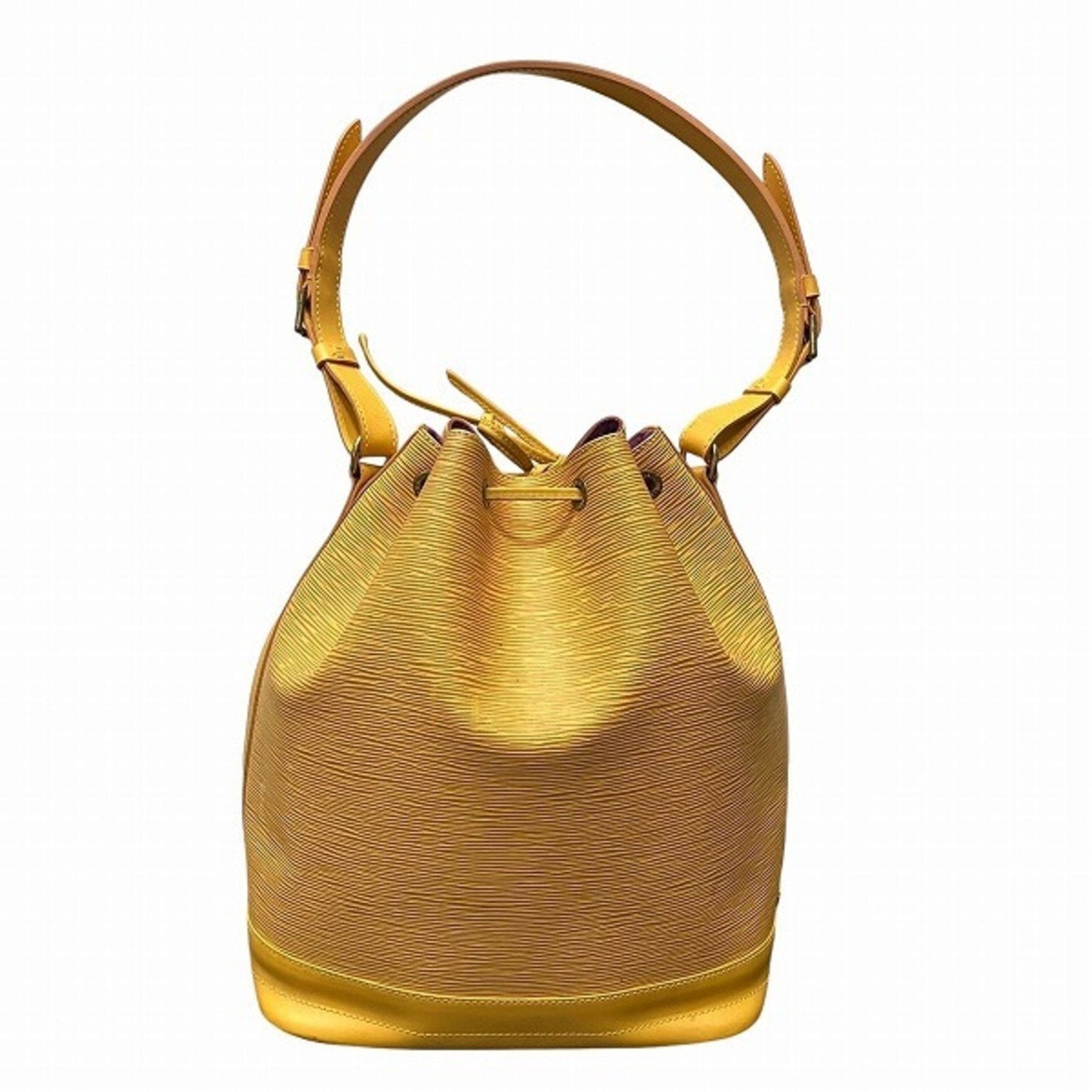 Willow Bucket Bag Yellow Epi Leather