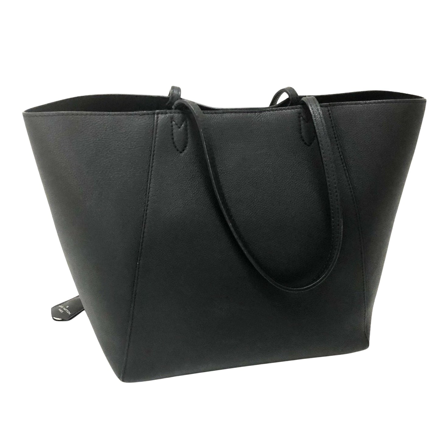 Lockme Leather Handbag with Charm
