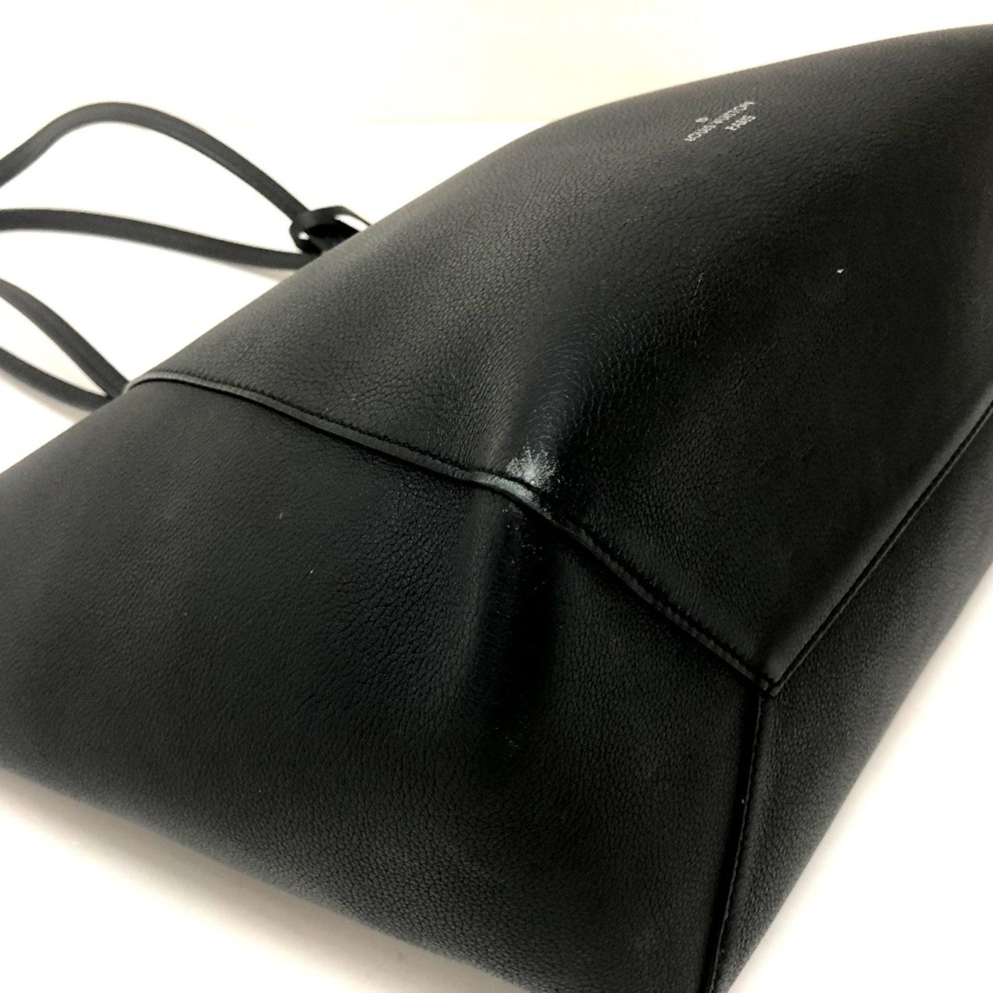 Lockme Leather Handbag with Charm