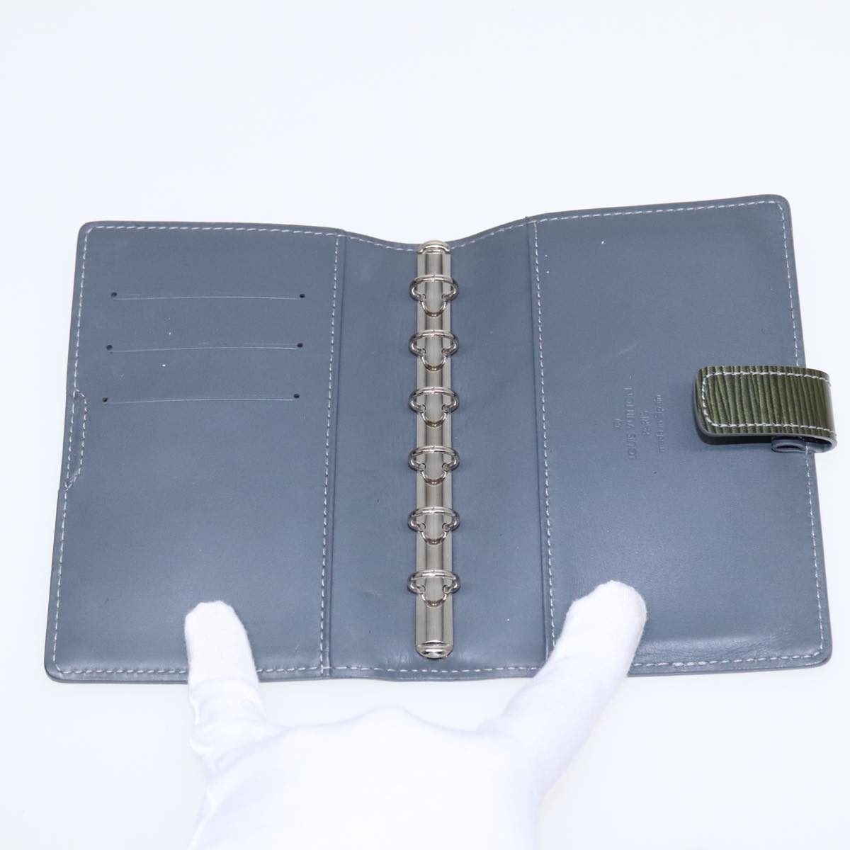 Agenda PM Olive Epi Leather Organizer