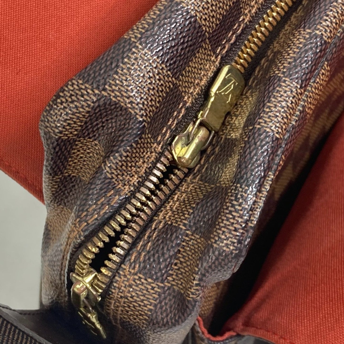 Damier Azur Canvas James Shoulder Bag