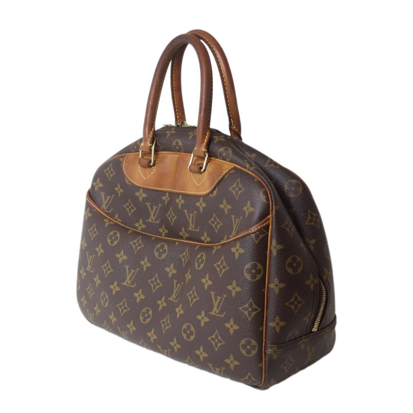 Luxury Canvas Handbag with Signature Details