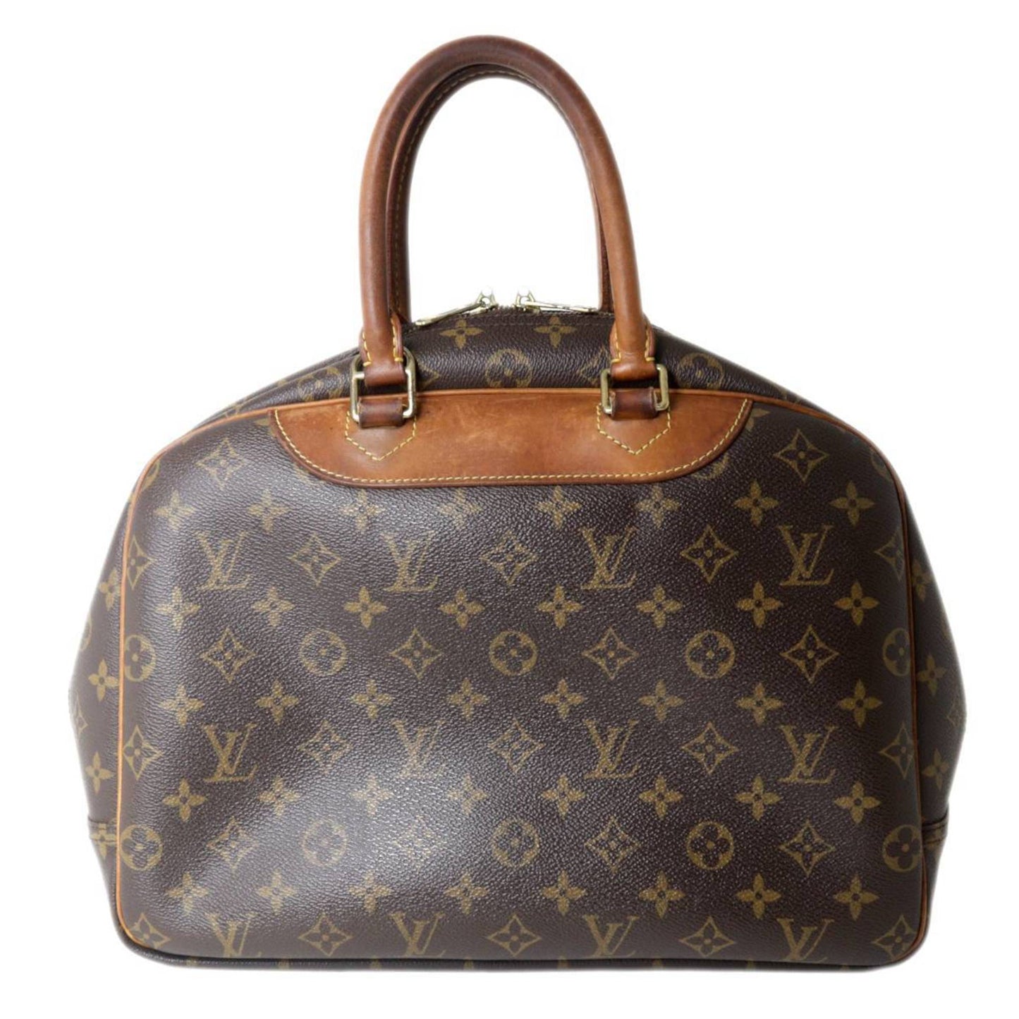 Luxury Canvas Handbag with Signature Details