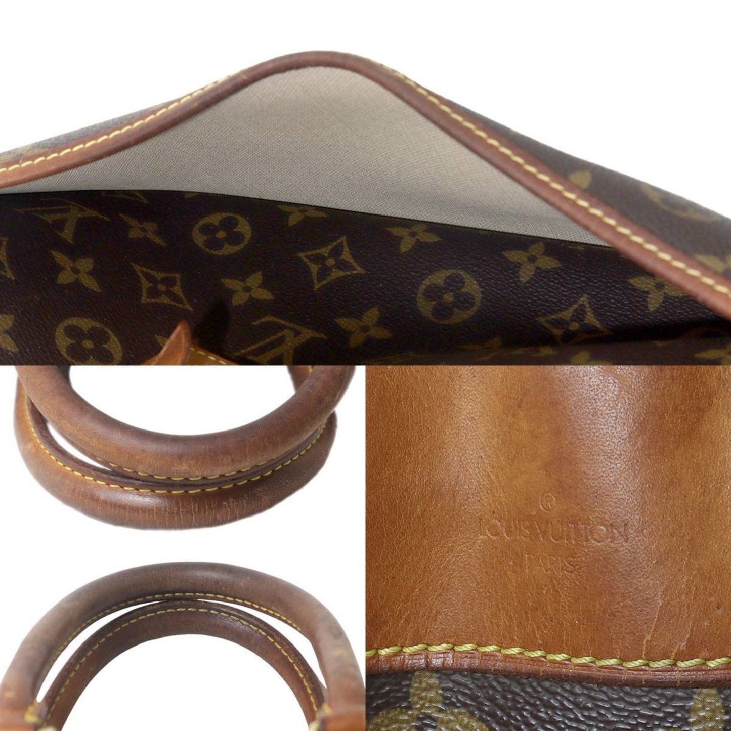 Luxury Canvas Handbag with Signature Details