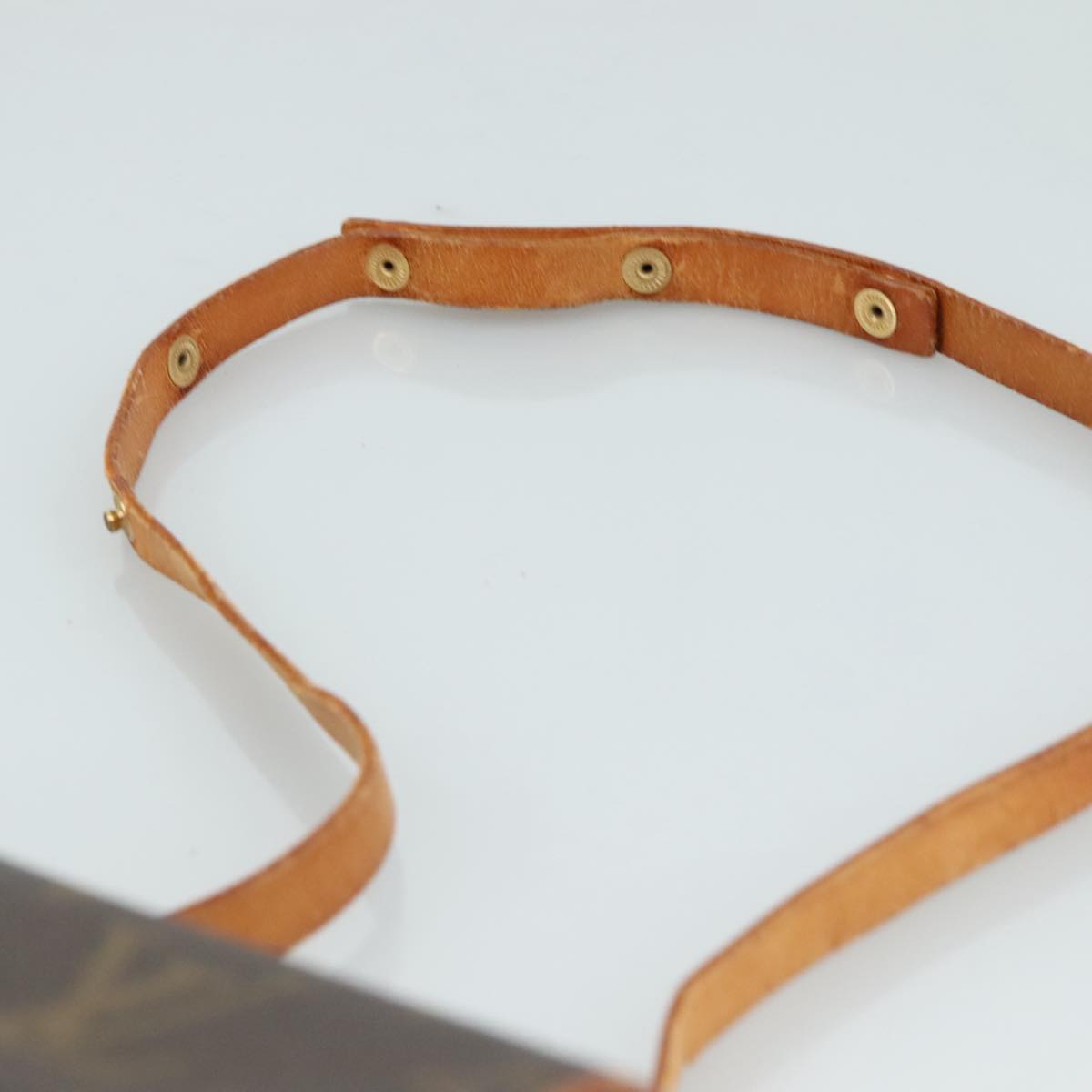 Vintage Canvas Shoulder Bag with Strap and Storage