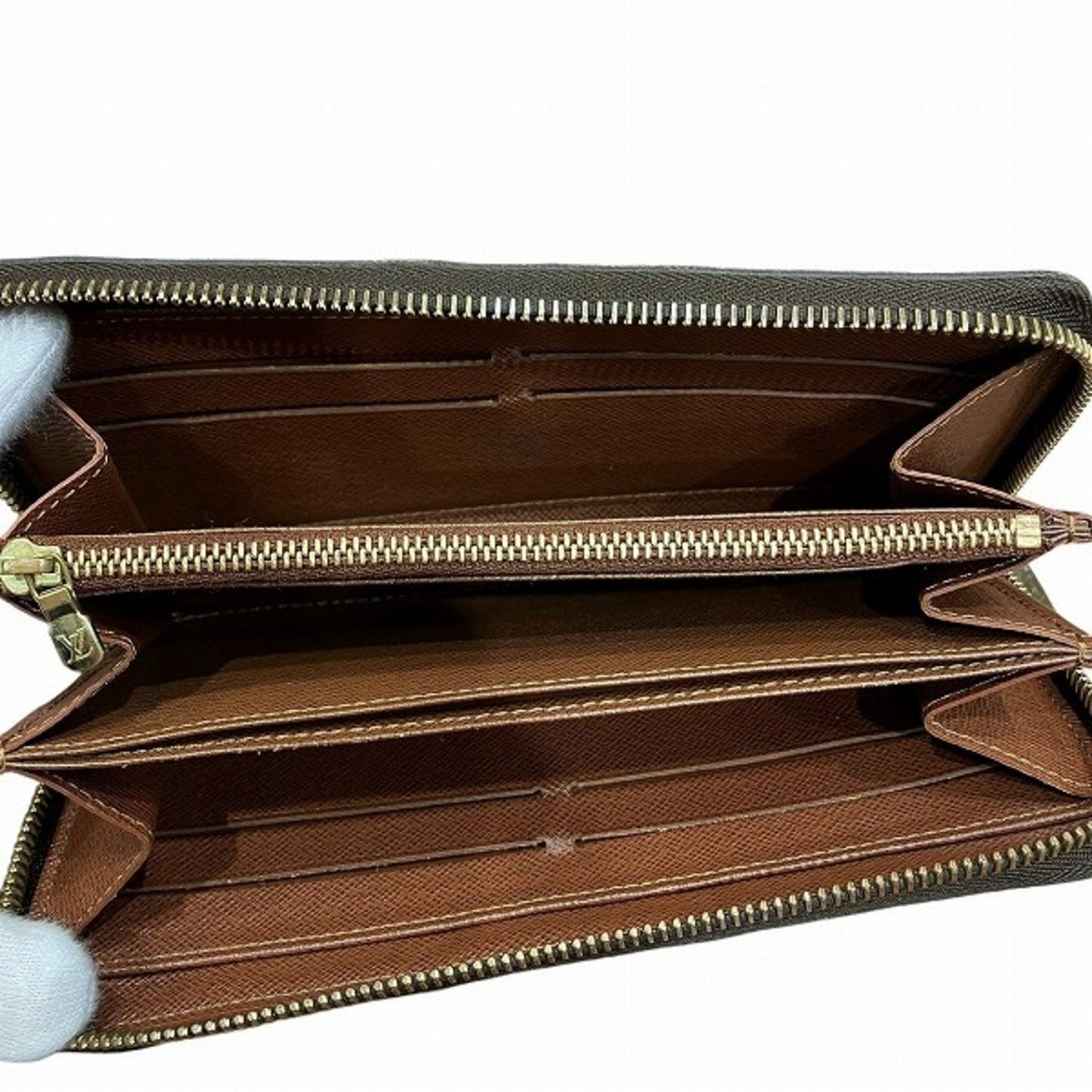 Canvas Zippy Wallet with Multiple Compartments and Secure Zip Closure