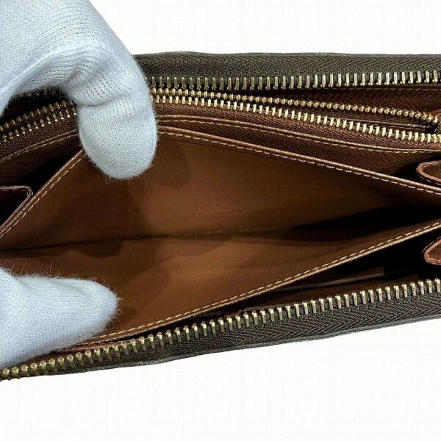 Canvas Zippy Wallet with Multiple Compartments and Secure Zip Closure