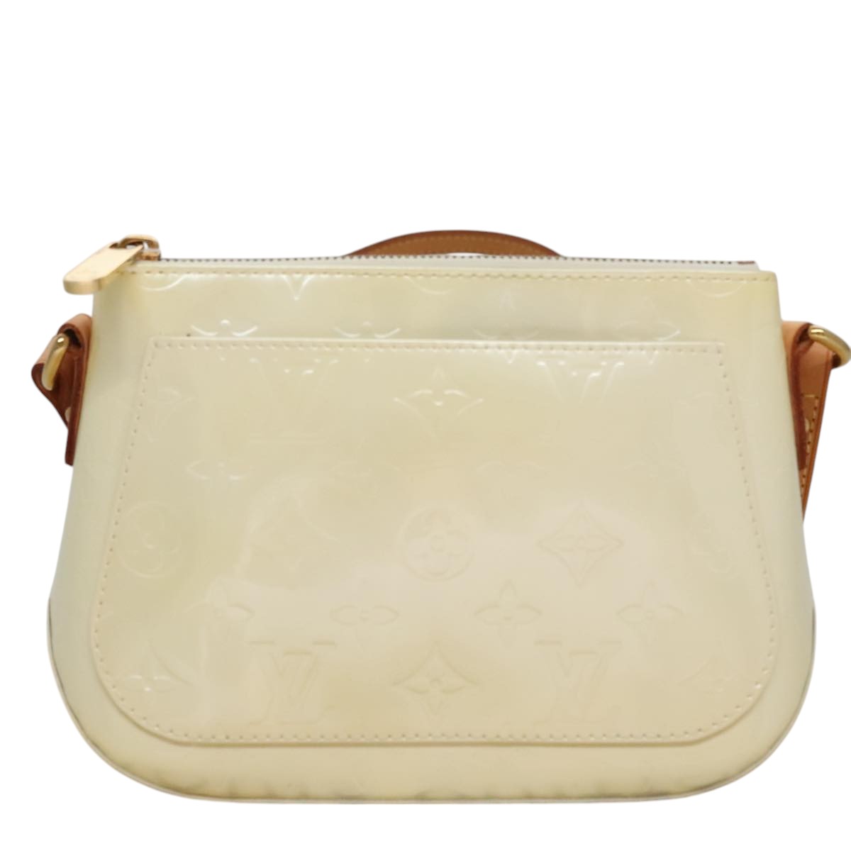 Patent Leather Shoulder Bag with Dust Bag