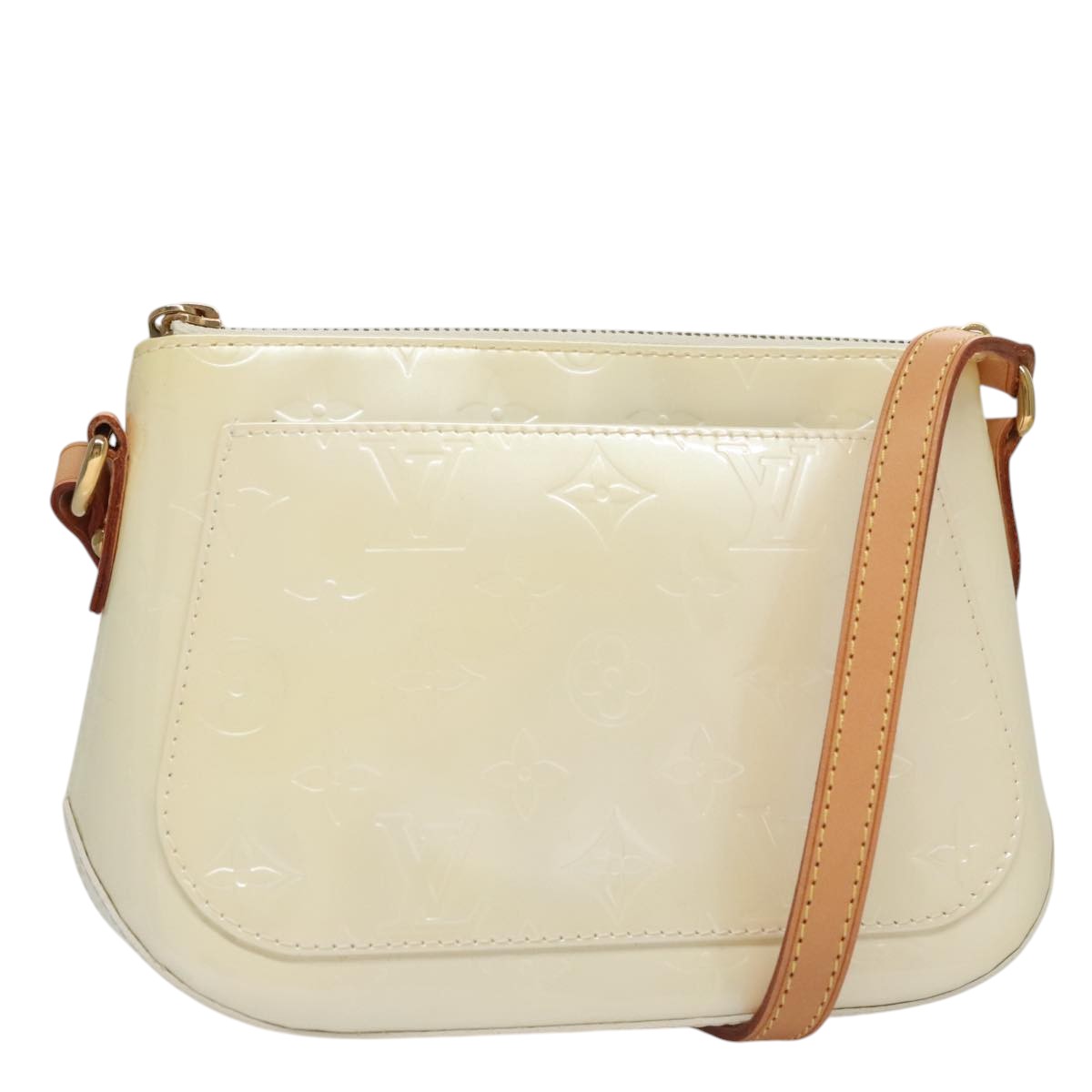 Patent Leather Shoulder Bag with Dust Bag