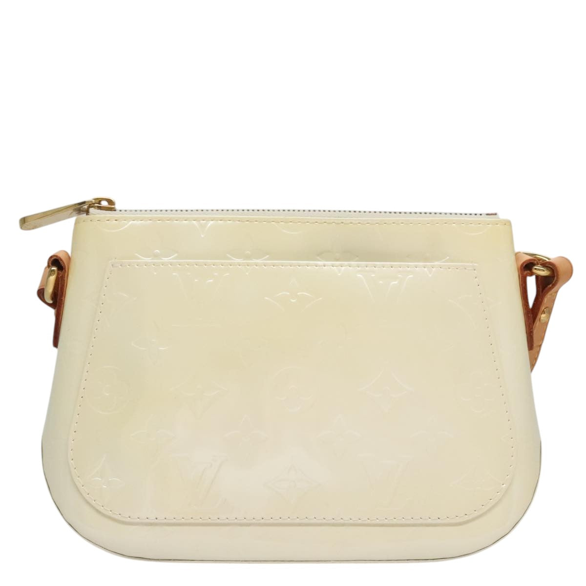 Patent Leather Shoulder Bag with Dust Bag