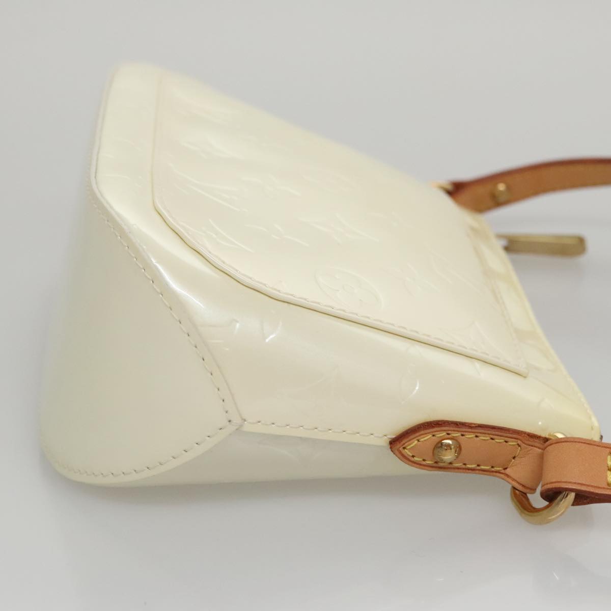 Patent Leather Shoulder Bag with Dust Bag