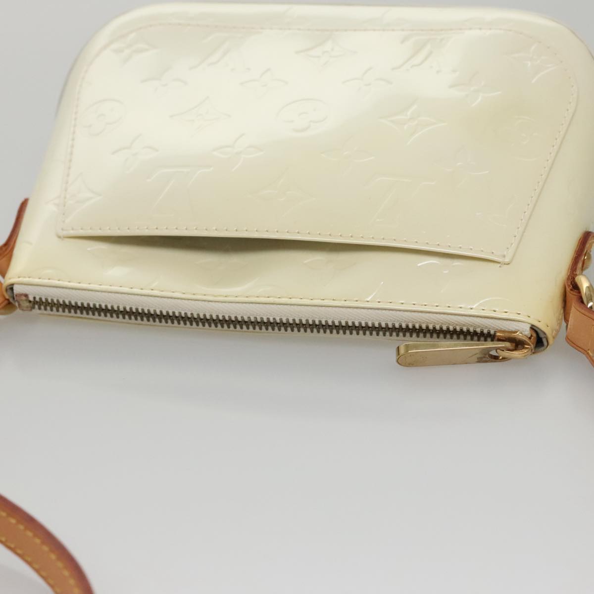Patent Leather Shoulder Bag with Dust Bag