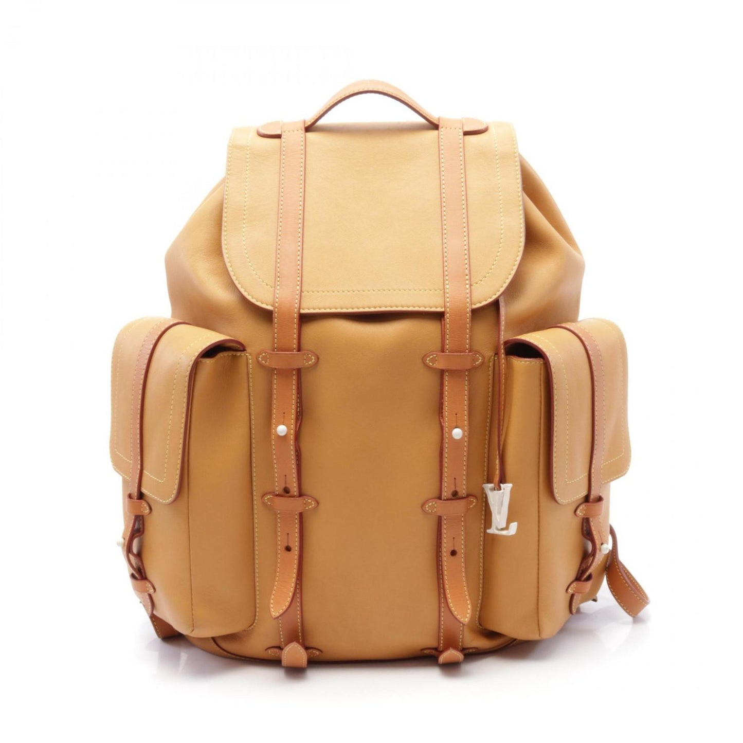 Luxury Leather Backpack with Dust Bag