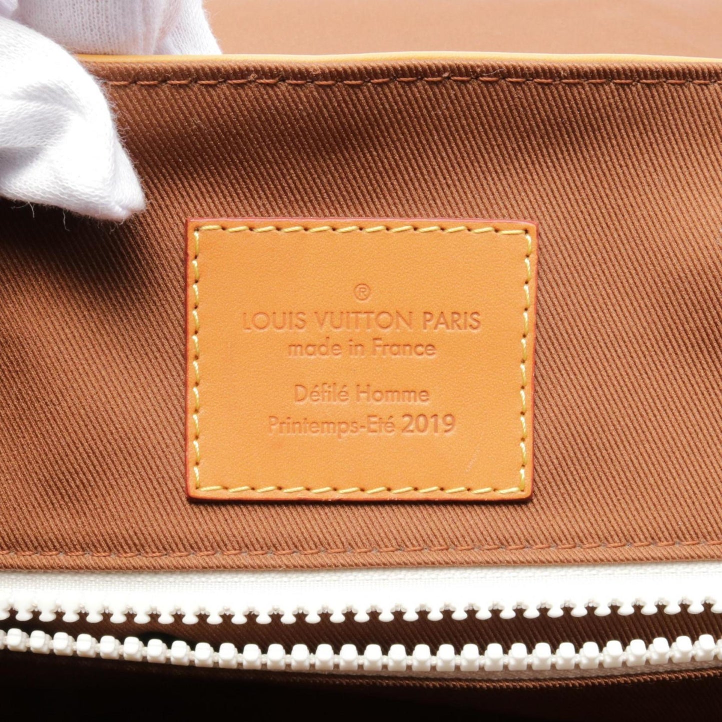 Luxury Leather Backpack with Dust Bag