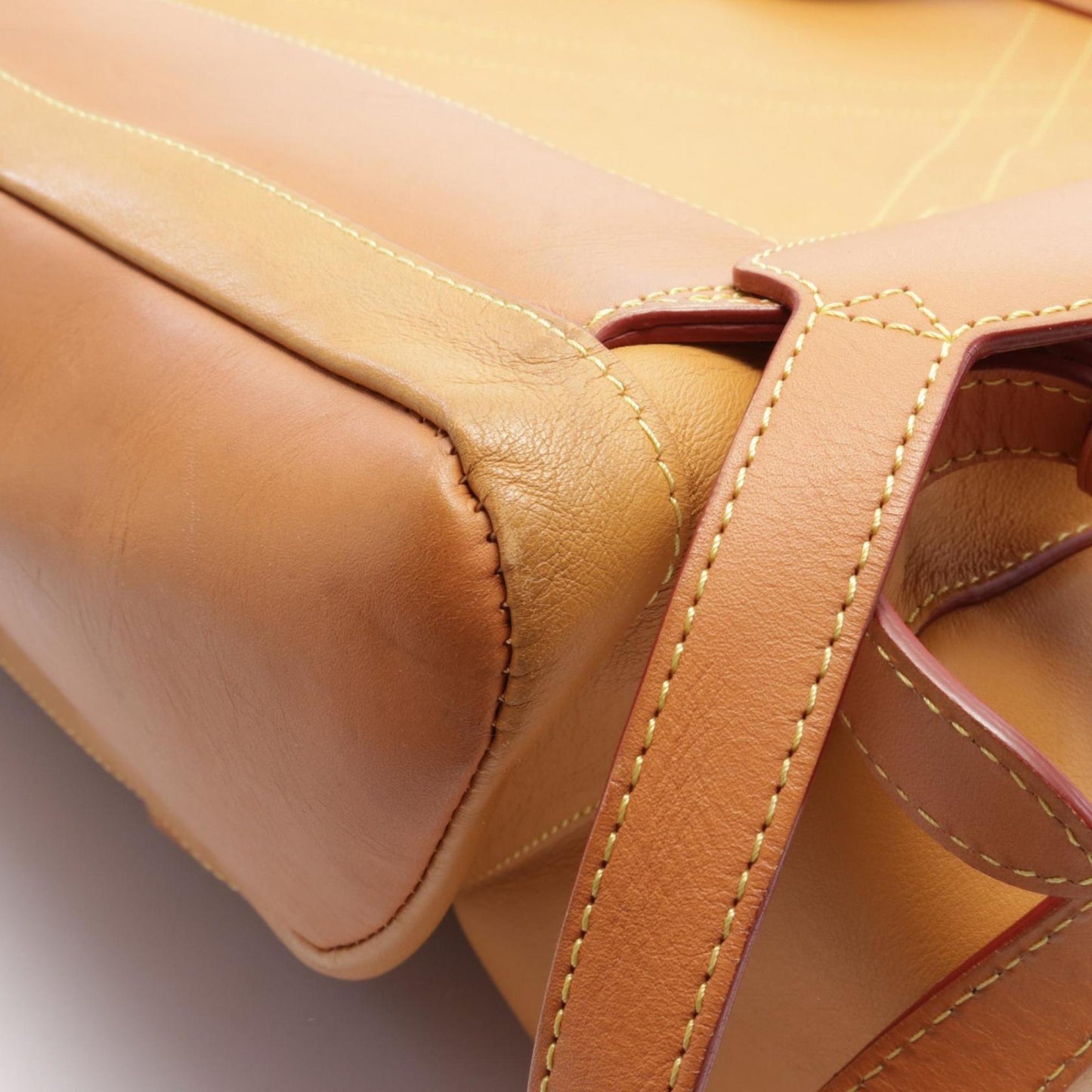 Luxury Leather Backpack with Dust Bag