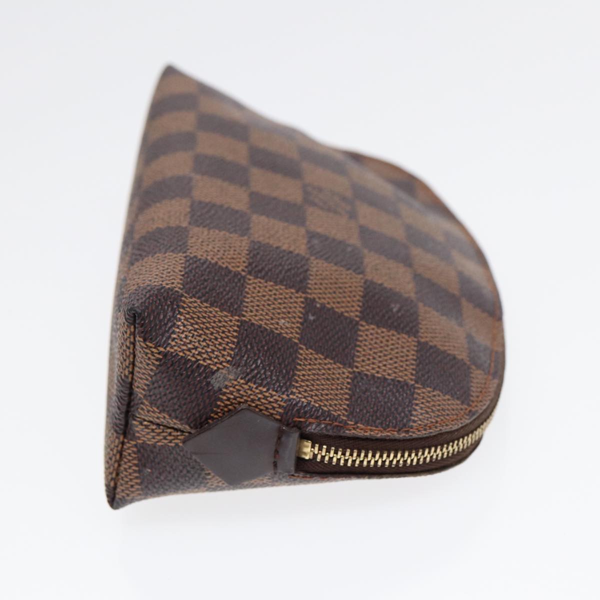 Cosmetic Pouch Damier Ebene Canvas