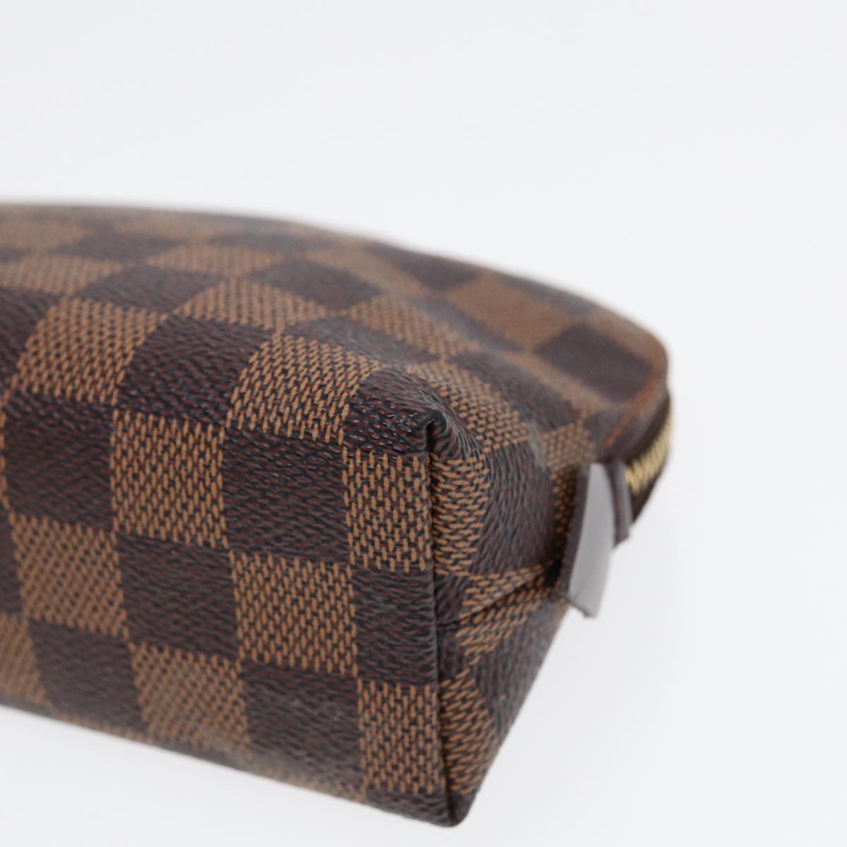 Cosmetic Pouch Damier Ebene Canvas