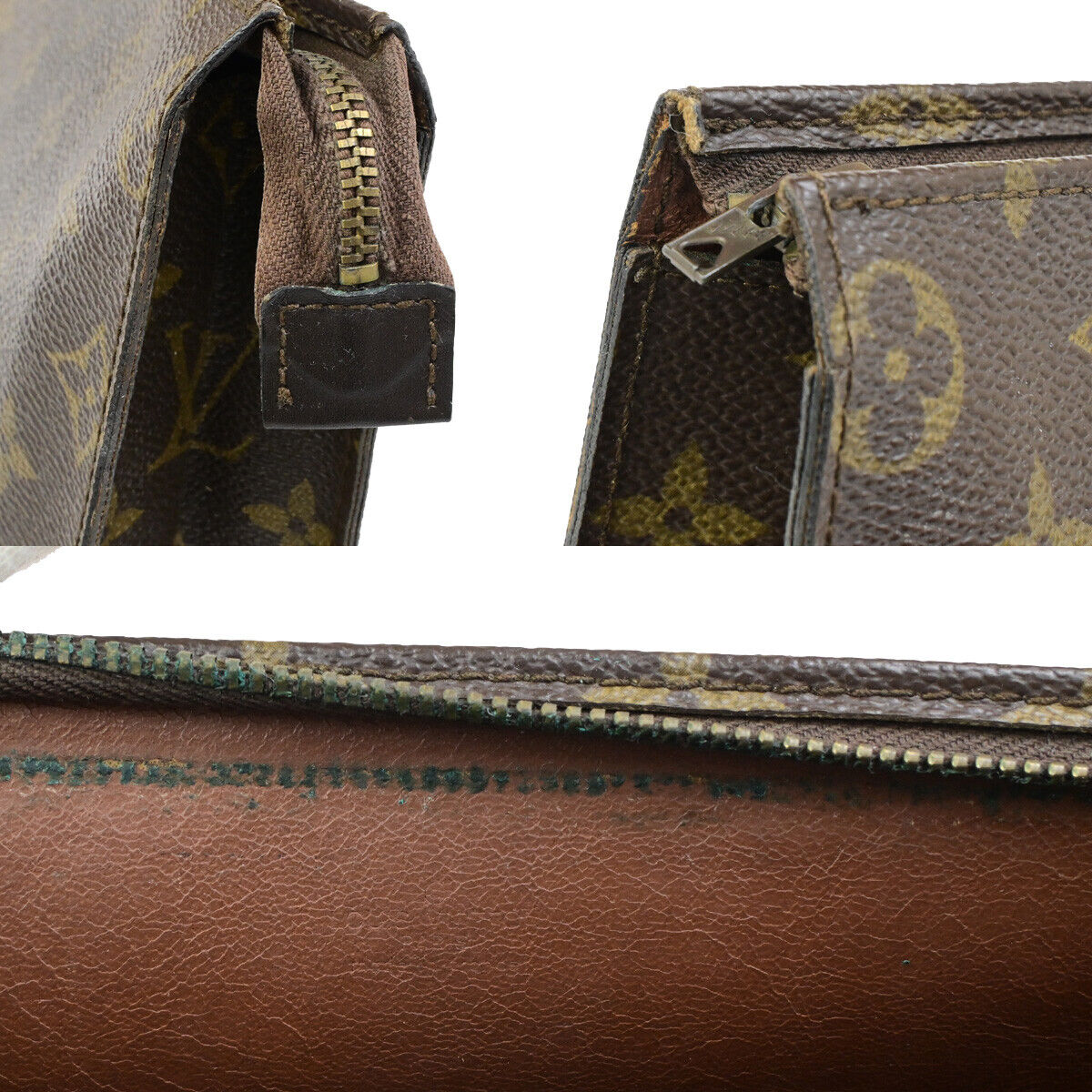 Pochette Monogram Canvas Clutch