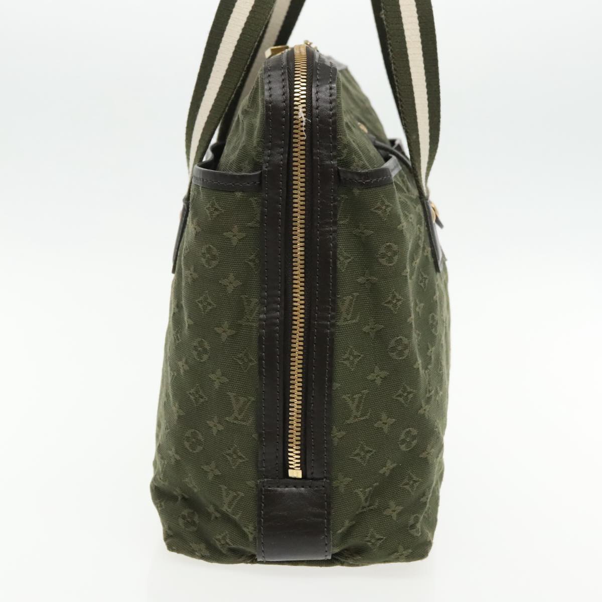 Monogram Canvas Pochette Olive Green