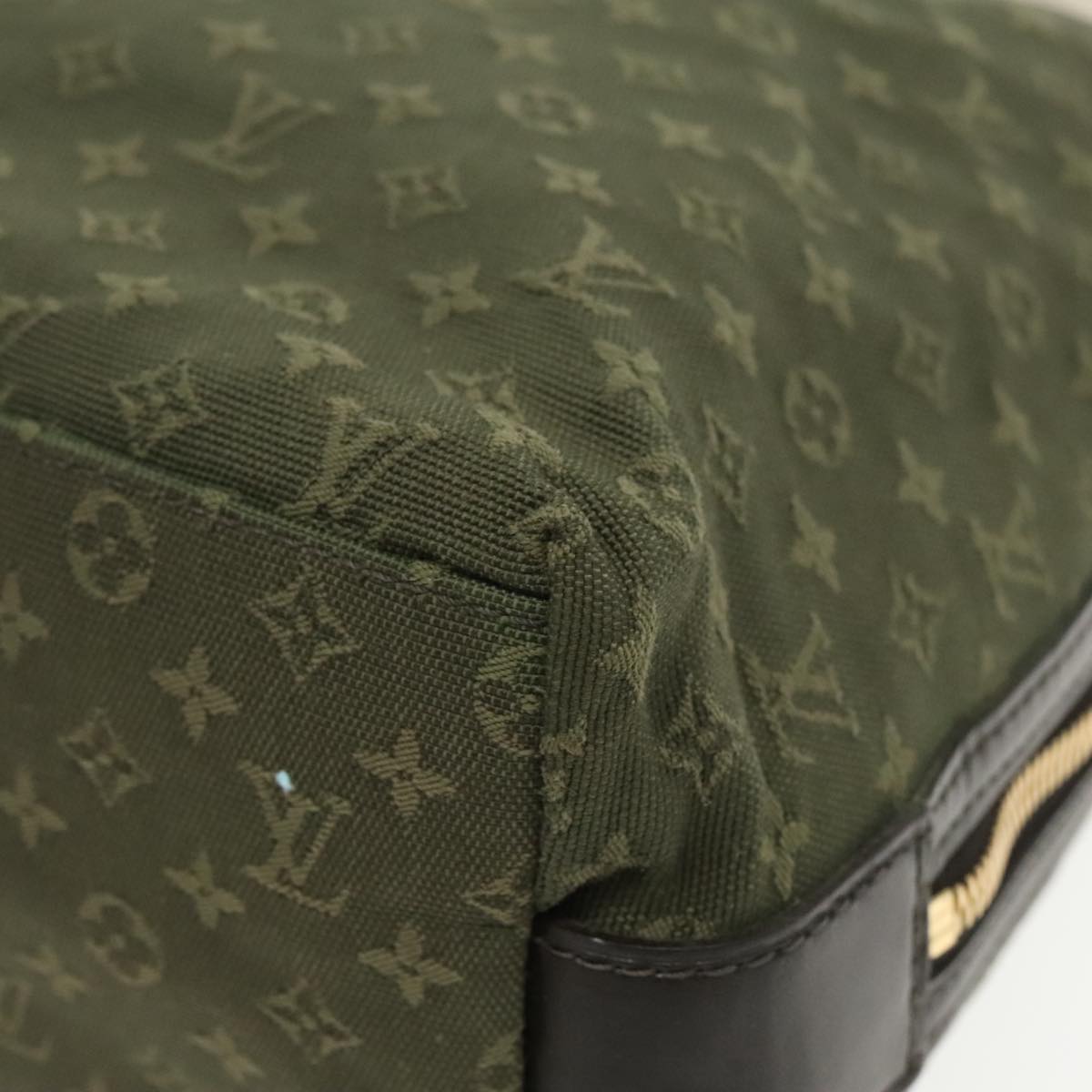 Monogram Canvas Pochette Olive Green