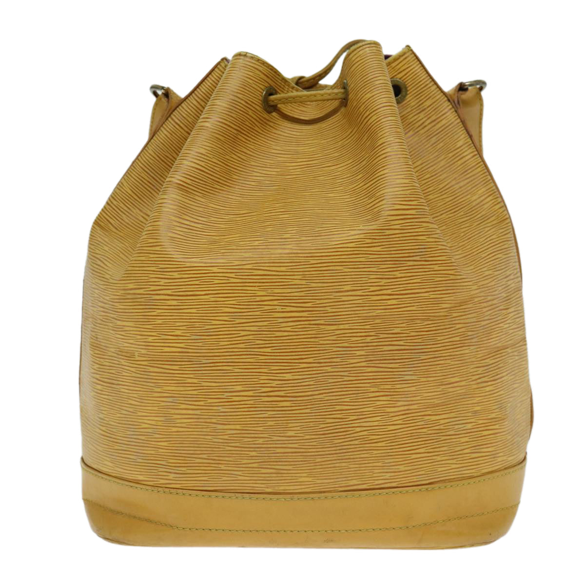 Noe Bucket Bag Yellow Leather