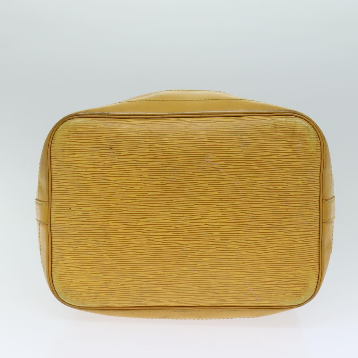 Noe Bucket Bag Yellow Leather