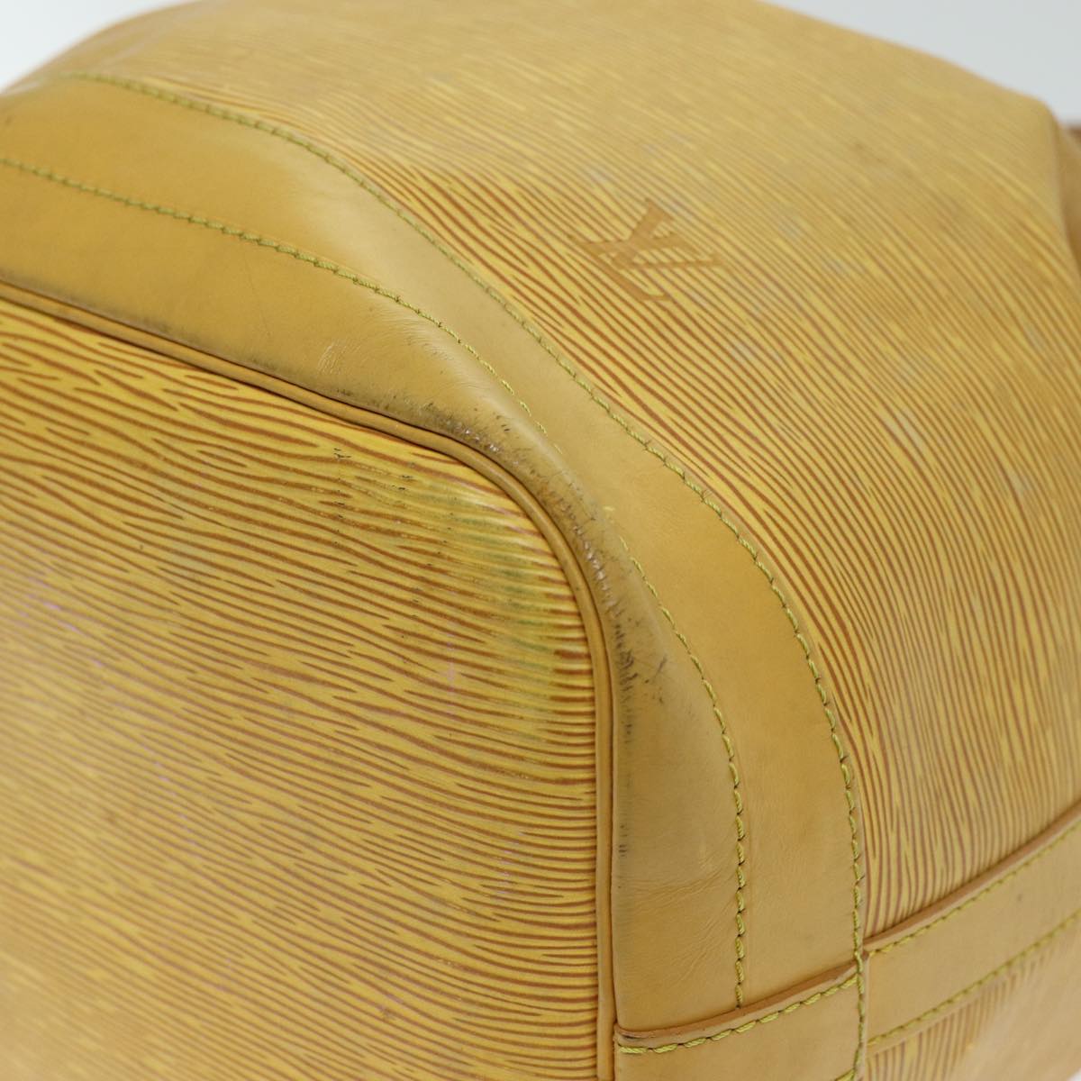 Noe Bucket Bag Yellow Leather
