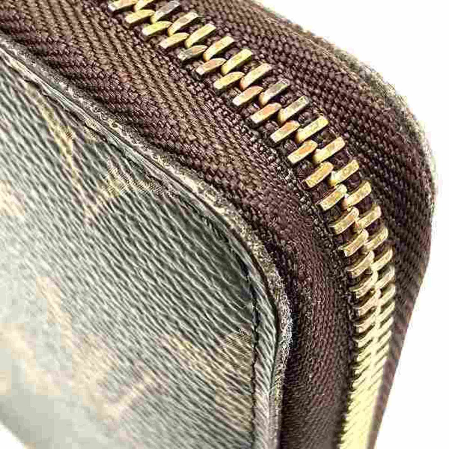 Luxury Canvas Zippy Organizer with Multiple Compartments