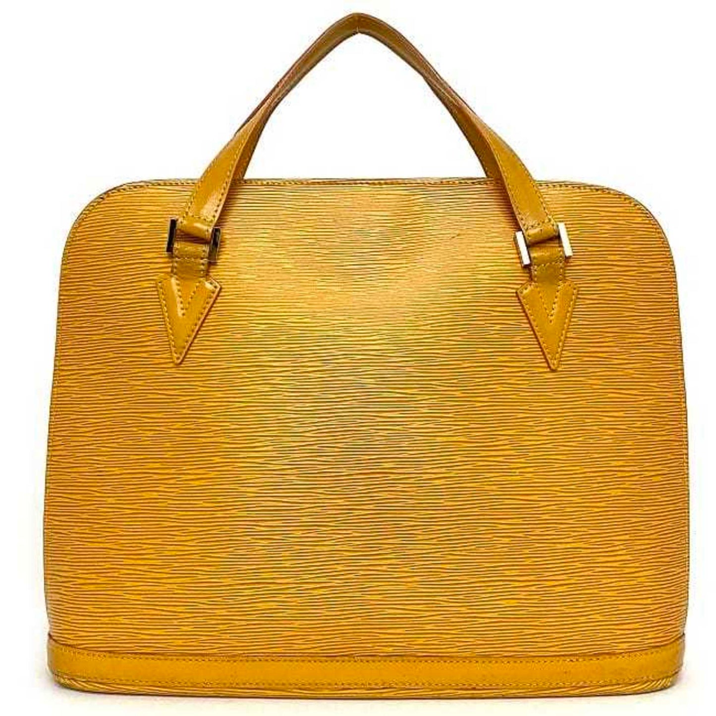 Leather Lussac Tote Bag with Top Handle