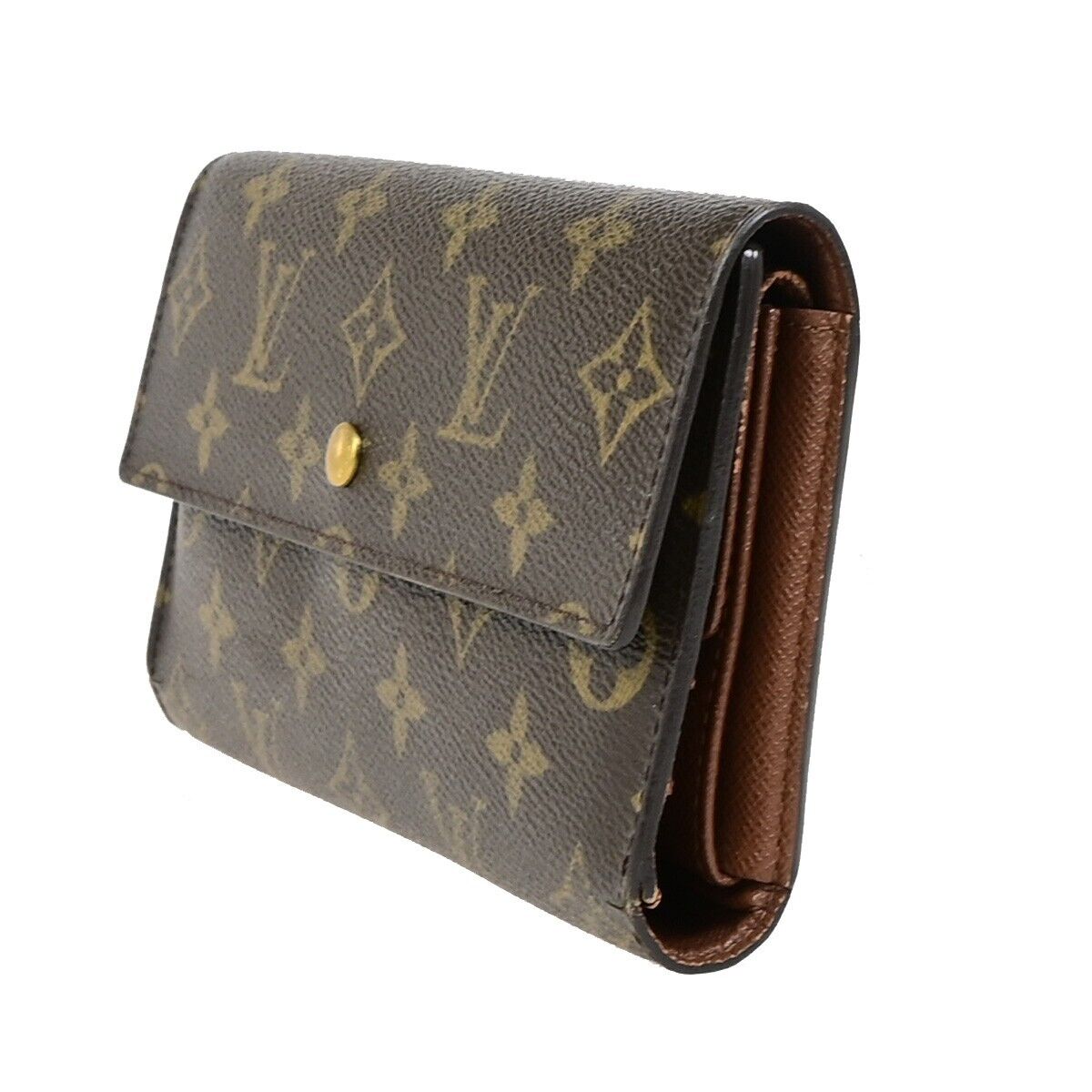 Monogram Canvas Pochette Clemence Wallet