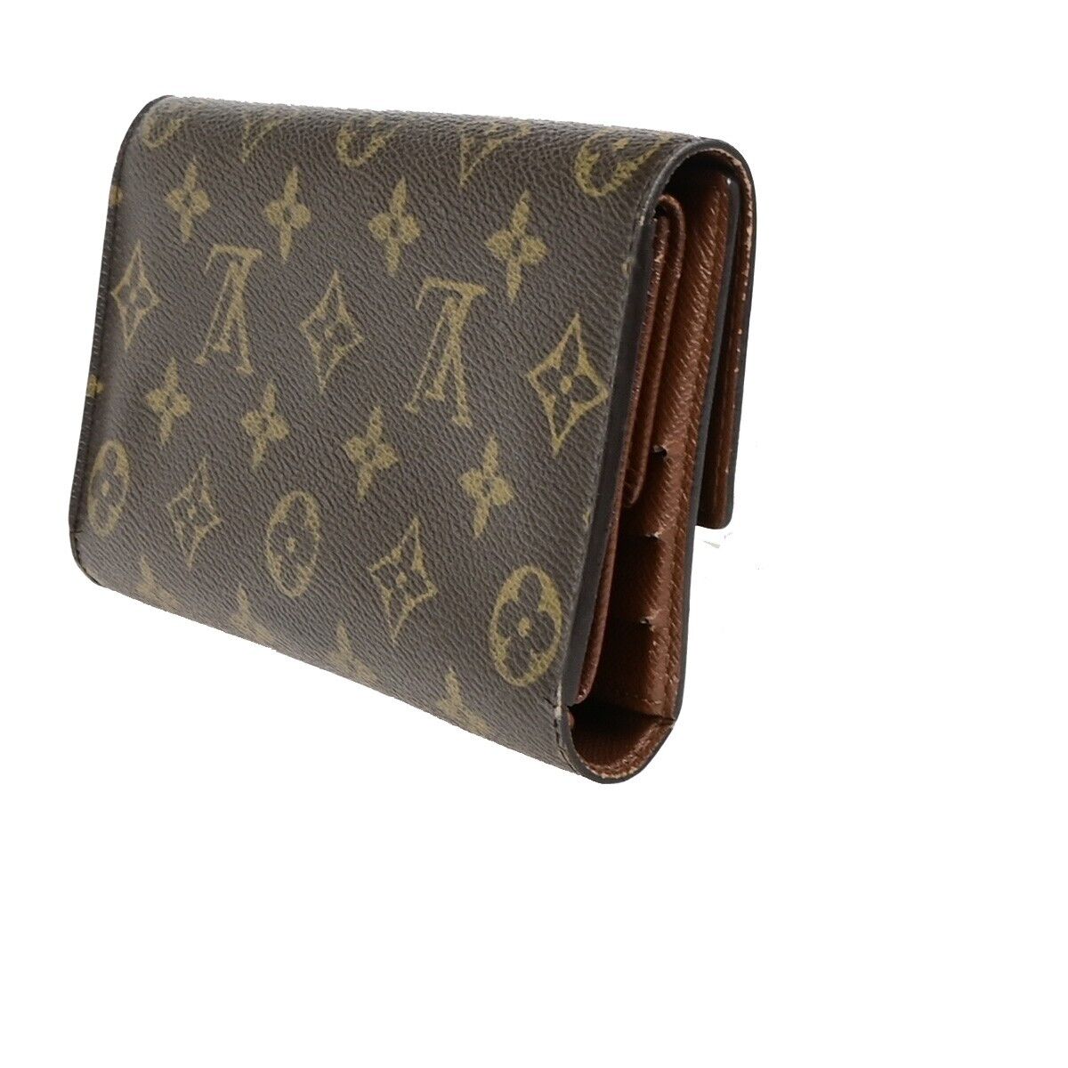 Monogram Canvas Pochette Clemence Wallet