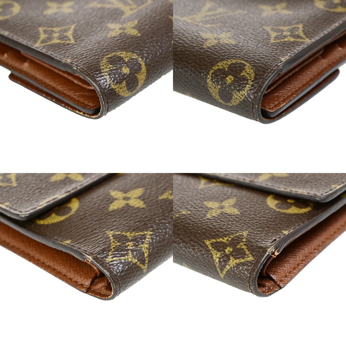 Monogram Canvas Pochette Clemence Wallet