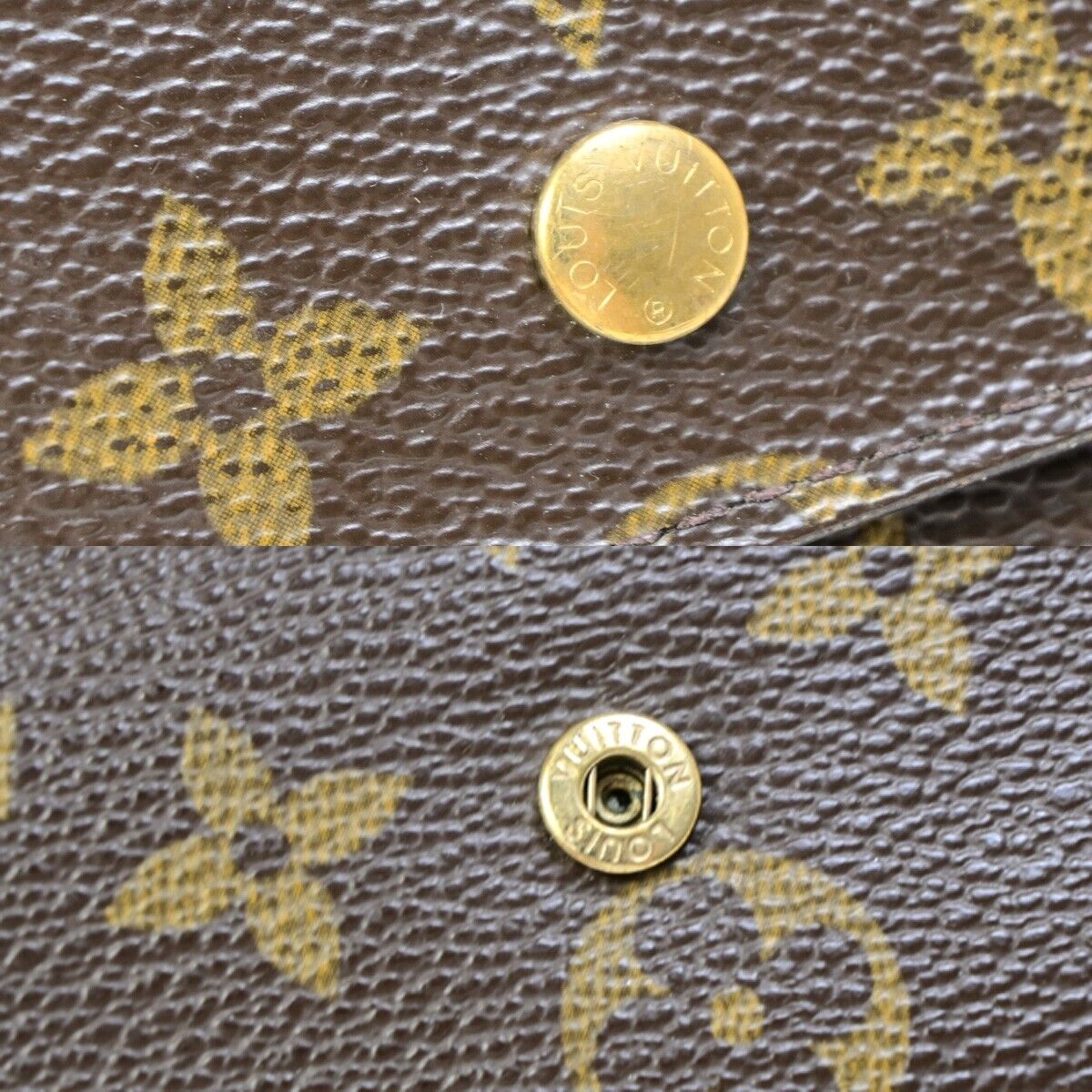 Monogram Canvas Pochette Clemence Wallet