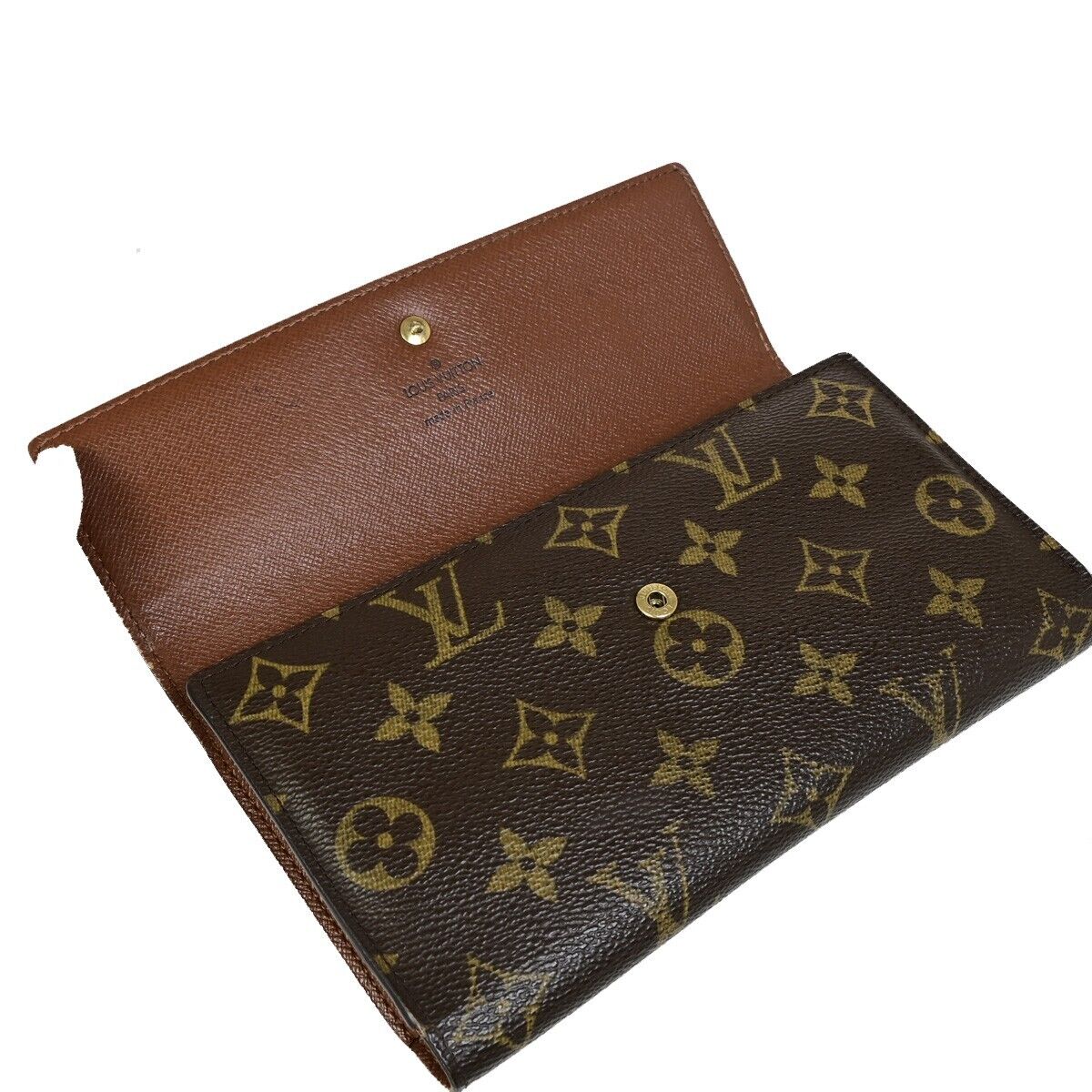 Monogram Canvas Pochette Clemence Wallet