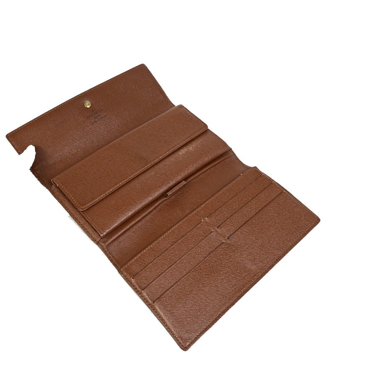 Monogram Canvas Pochette Clemence Wallet