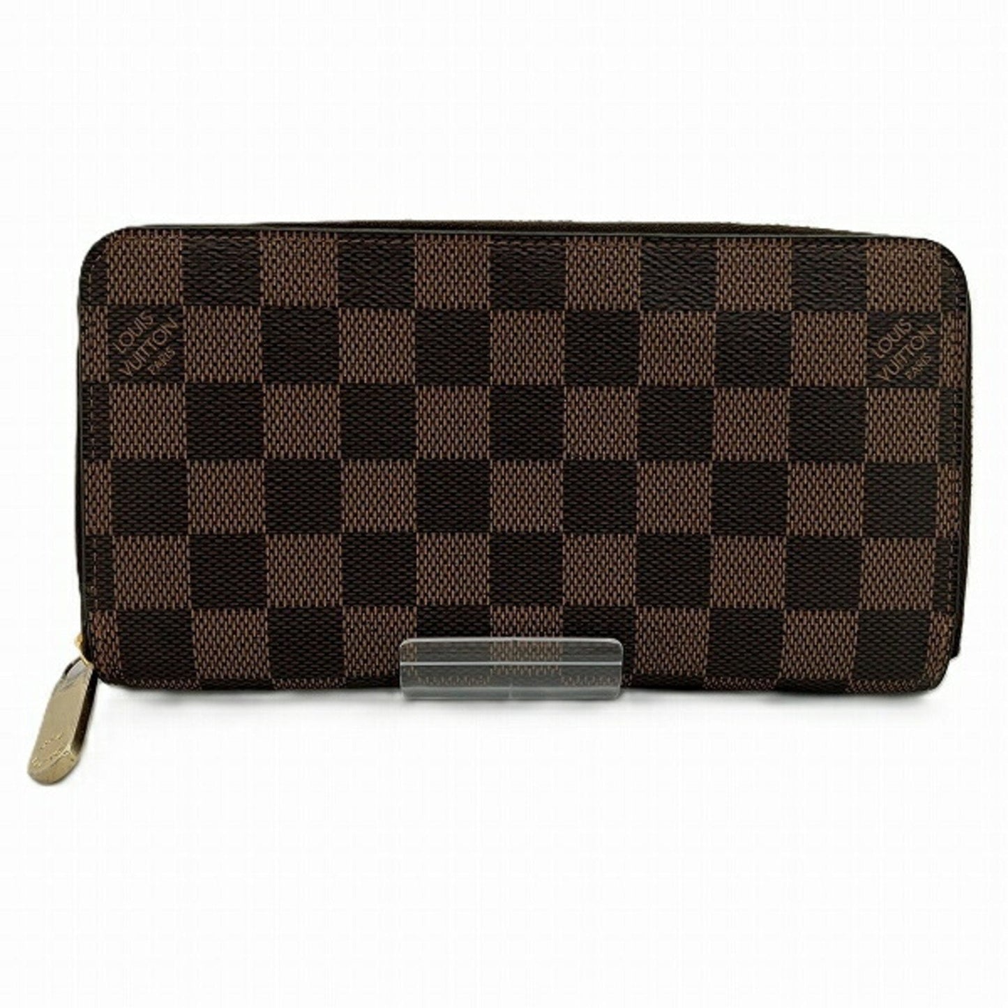 Zippy Wallet Damier Ebene Canvas