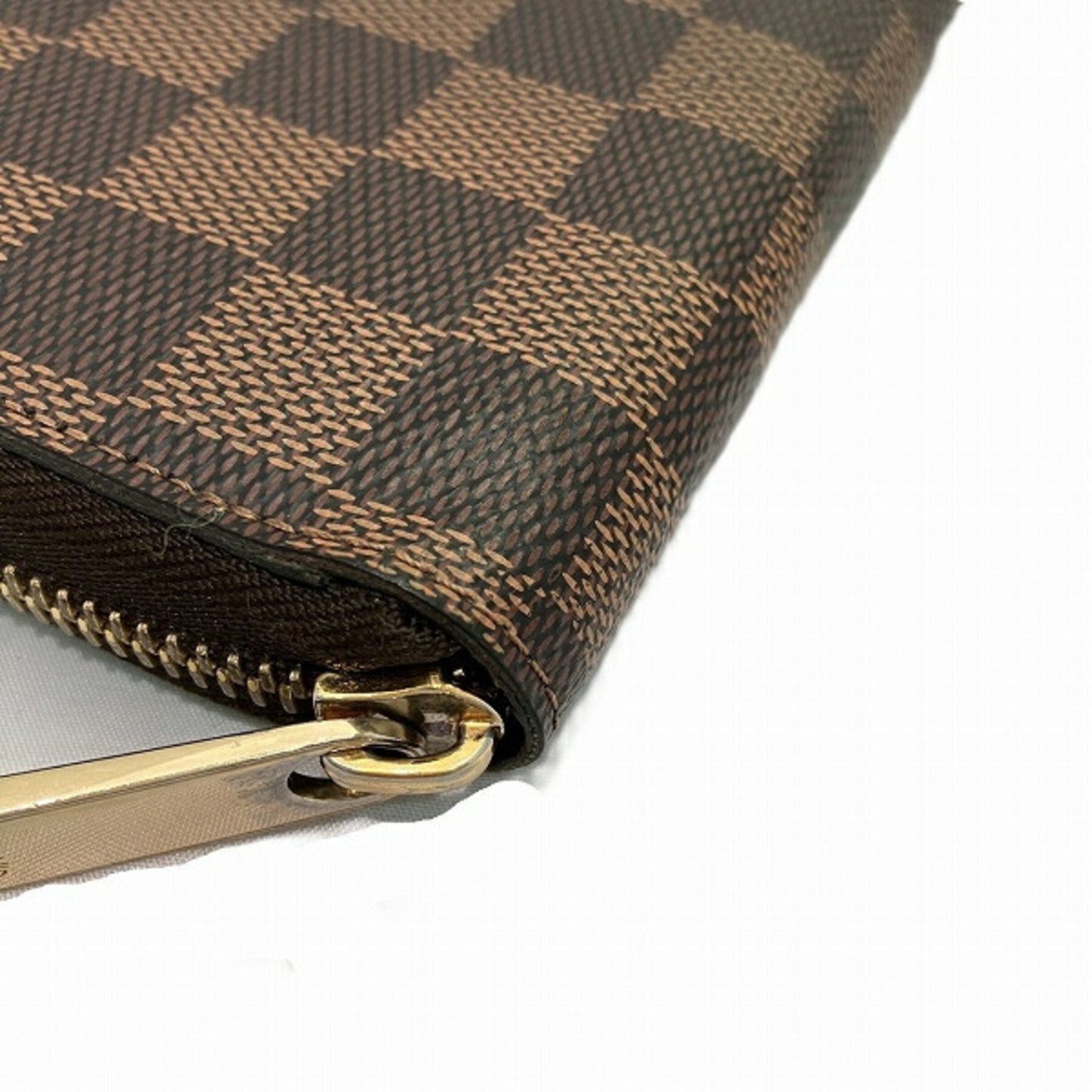 Zippy Wallet Damier Ebene Canvas