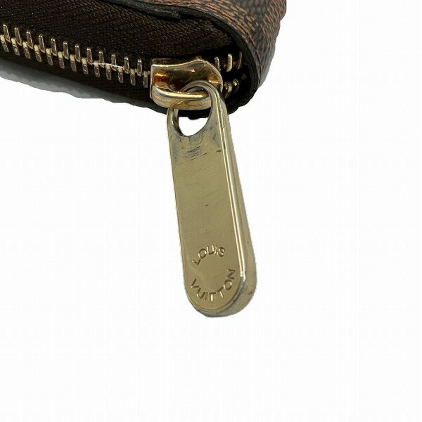 Zippy Wallet Damier Ebene Canvas