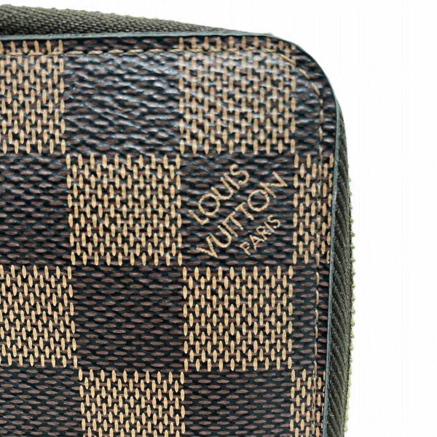 Zippy Wallet Damier Ebene Canvas
